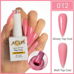 ACOS Magic Beauty Gel Polish Colour Water Pink(012)