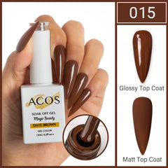 ACOS Magic Beauty Gel Colour Date Brown(015)