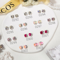 Lxurious 3D Nail Art Crystals--2pcs/pack (#0009) - Lashmer