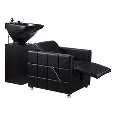 Karma Complete Shampoo Unit Wangaratta Black With Black Standard Basin 0304012101 Shampoo Units Karma