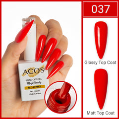 ACOS Magic Beauty Gel Polish Colour Red Pepper(037)