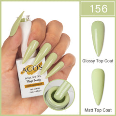 ACOS Magic Beauty Gel Polish Colour Fresh Green Grass(156)