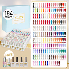 ACOS Magic Beauty Gel Polish Kit 184 Colours(Full range)