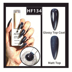 ACOS HEMA-free gel polish in Dark Blue, colour 134