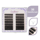 Lashmer 3D Camellia Lashes Mix Tray (20 Lines)