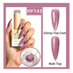 ACOS HEMA-free gel polish in Blush Crystal, colour 143