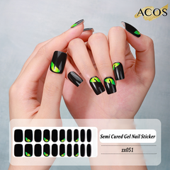 ACOS Semi Cured Gel Sticker -- Style #051