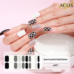 ACOS Semi Cured Gel Sticker -- Style #057