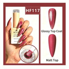 ACOS HEMA-free gel polish in Pink Stardust, colour 117
