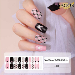 ACOS Semi Cured Gel Sticker -- Style #063