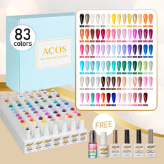 ACOS Magic Beauty Gel Polish Kit 83 Colours (Series #003)