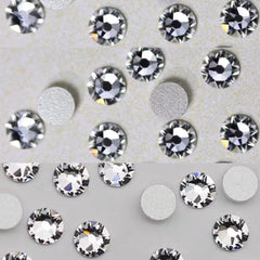 Super Shinny Flat Base Round Crystals (1440pcs/pack)