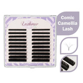 Lashmer Comic Camellia Lashes Mix Tray (20 Lines)