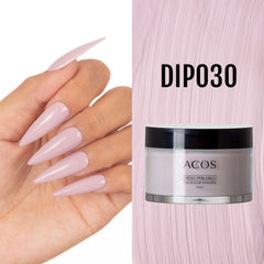 ACOS Dipping Powder Milky Pink Grey Colour (60g)