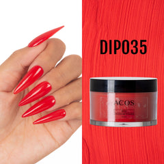 ACOS Dipping Powder Red Colour (60g)