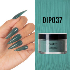 ACOS Dipping Powder Dark Green Colour (60g)