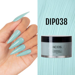 ACOS Dipping Powder Green Blue Colour (60g)