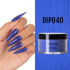 ACOS Dipping Powder Purple Blue Colour (60g)