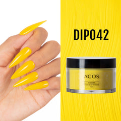 ACOS Dipping Powder Yellow Colour (60g)