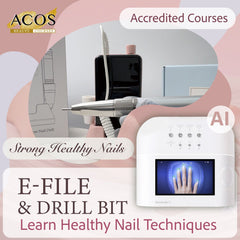ACOS E-File & Drill bit Nail Course - Lashmer