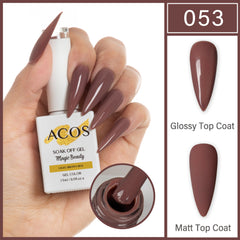 ACOS Magic Beauty Gel Colour Light Brown Red(053)