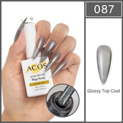 ACOS Magic Beauty Gel Polish SLIM DARK SILVER(087)