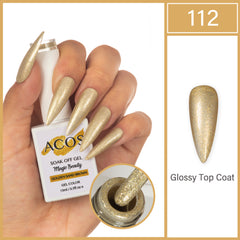 ACOS Magic Beauty Gel Polish Golden Sand Brown(112)