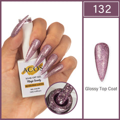 ACOS Magic Beauty Gel Polish Silver Pink Luster(132)