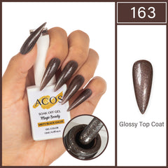 ACOS Magic Beauty Gel Polish Misty Black Gauze(163)