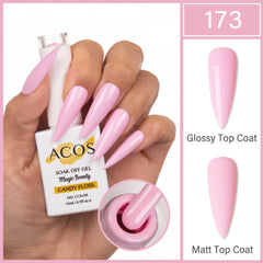 ACOS Magic Beauty Gel Polish Colour CANDY FLOSS (173) - Lashmer
