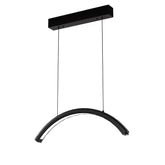Karma LED 28″ Ceiling Mounted Lamp Black 010901 - Lashmer