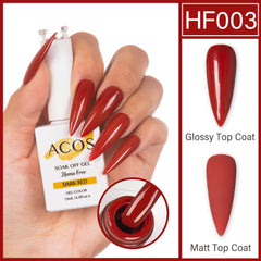 ACOS Hema Free Gel Colour DARK RED(003)