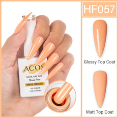 ACOS Hema Free Gel Colour MILKY ORANGE(057)