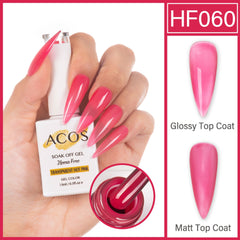 ACOS Hema Free Gel Colour TRANSPARENT HOT PINK(060)