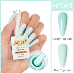 ACOS Hema Free Gel Colour BRIGHT GREEN BLUE(063)