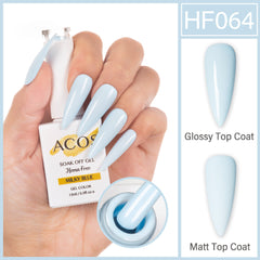 ACOS Hema Free Gel Colour MILKY BLUE(064)