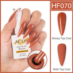 ACOS Hema Free Gel Colour LIGHT BROWN RED(070)