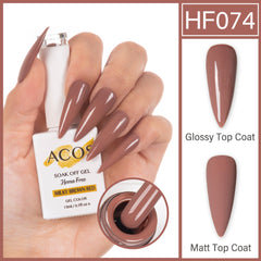 ACOS Hema Free Gel Colour MILKY BROWN RED(074)