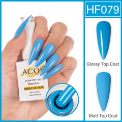 ACOS Hema Free Gel Colour BRIGHT SKY BLUE(079)