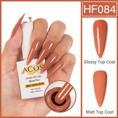 ACOS Hema Free Gel Colour BRIGHT ORANGE BROWN(084)