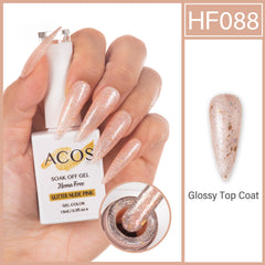 ACOS Hema Free Gel Colour GLITTER NUDE PINK(088)
