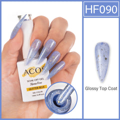 ACOS Hema Free Gel Colour GLITTER BLUE(090)