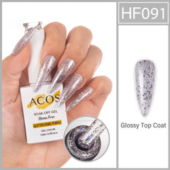 ACOS Hema Free Gel Colour GLITTER DARK PURPLE(091)