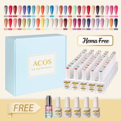 ACOS Hema Free Gel Polish Kit 50 Colours (Series #001)
