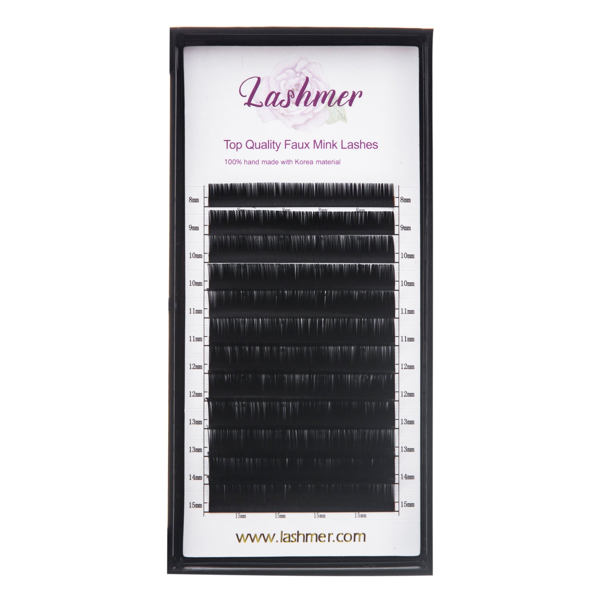 Silk Volume Lashes D Curl (0.03/0.05/0.07) - Lashmer Nails&Eyelashes Supplier