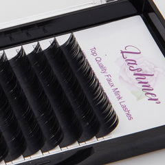 Silk Flat Lashes (0.15/0.20) D Curl - Lashmer Nails&Eyelashes Supplier