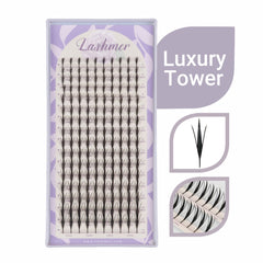 Luxury Tower Lashes | Lashmer | C, D Curl
