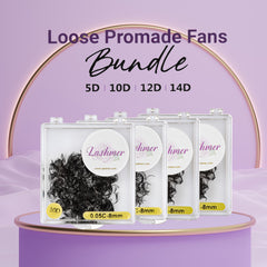 Lashmer Loose Promade Fans Bundle — Standard 4,000 Fans