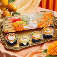 ACOS Bubble Spa Nail Deluxe Pedicure Kit 4 Steps - Mango