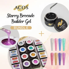 ACOS Builder Gel in a jar Collection Kit (9 Colours)